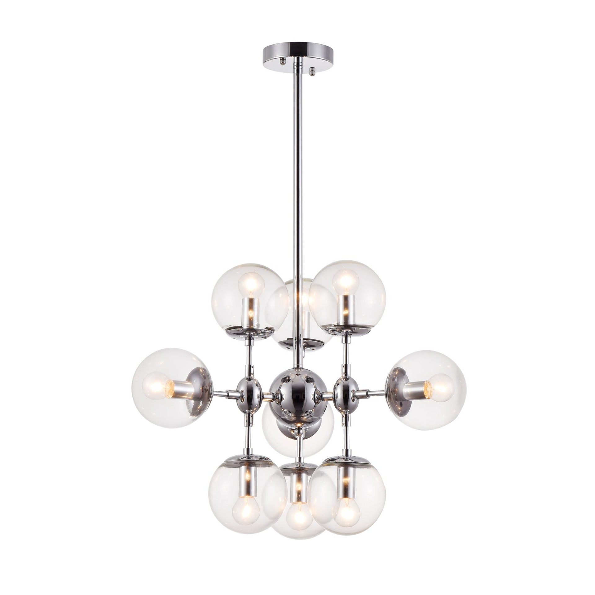 Люстра на штанге Freya Richard FR5596PL-09CH