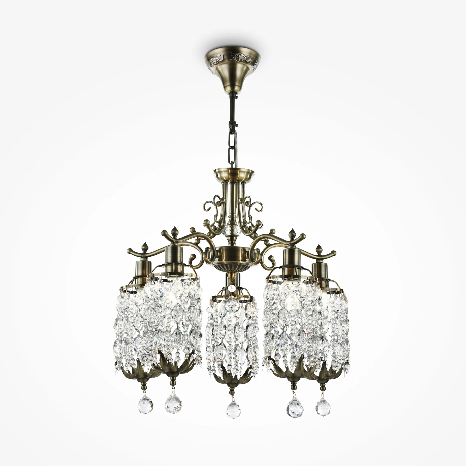 Подвесная люстра Maytoni Ronta DIA107-PL-05-R