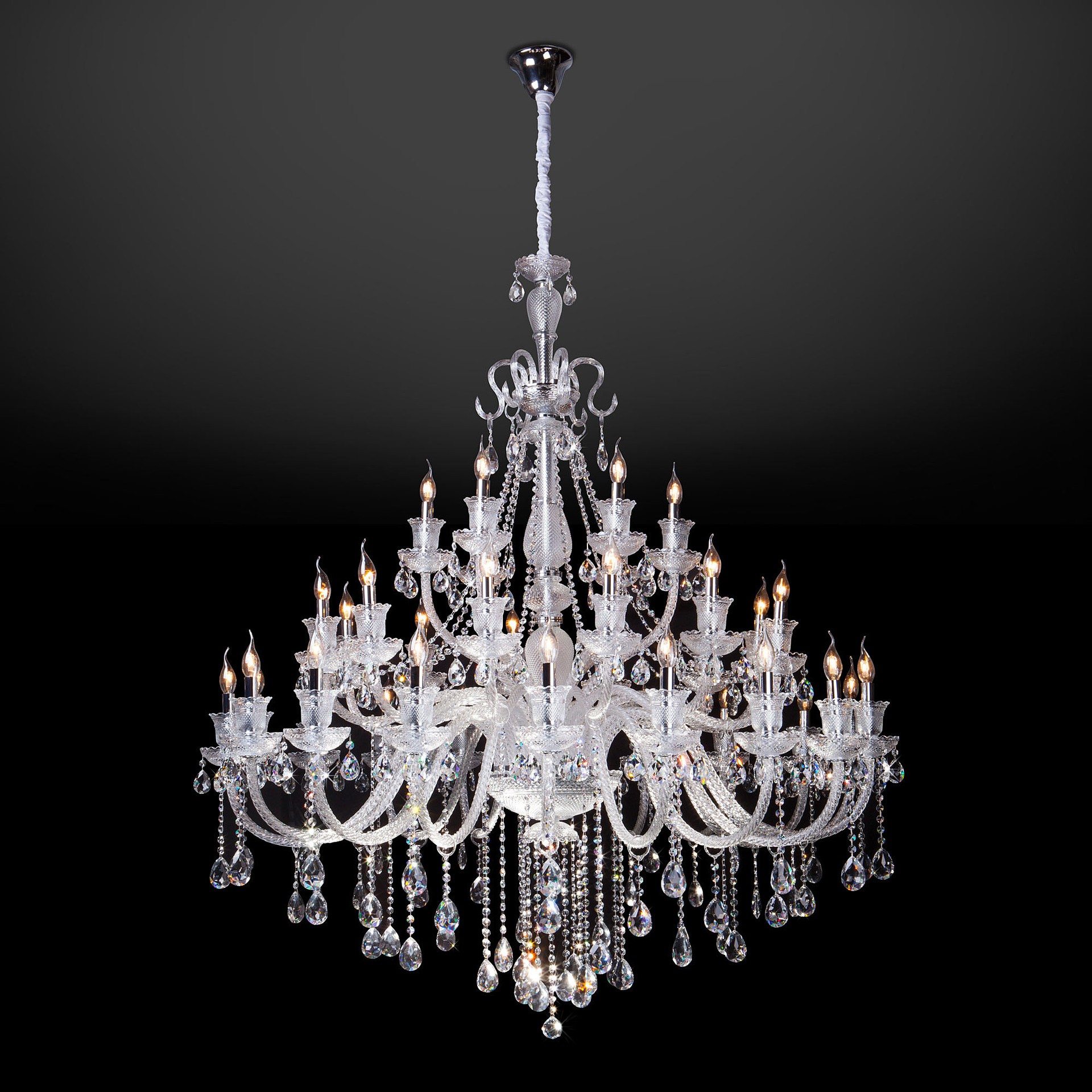 Подвесная хрустальная люстра Gabrielle Bogates 336 Strotskis