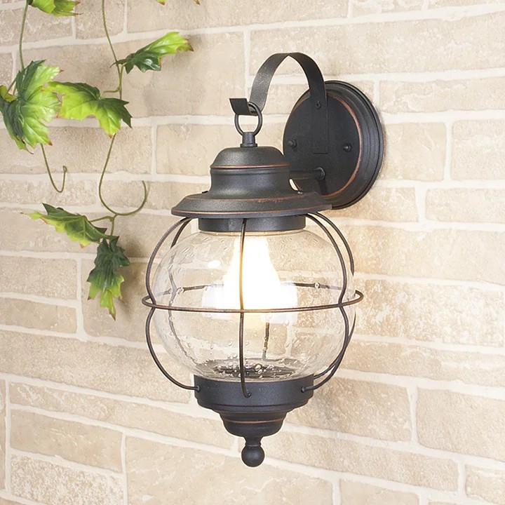 Уличный настенный светильник Elektrostandard Regul Regul D черная медь (GLXT-1475D)