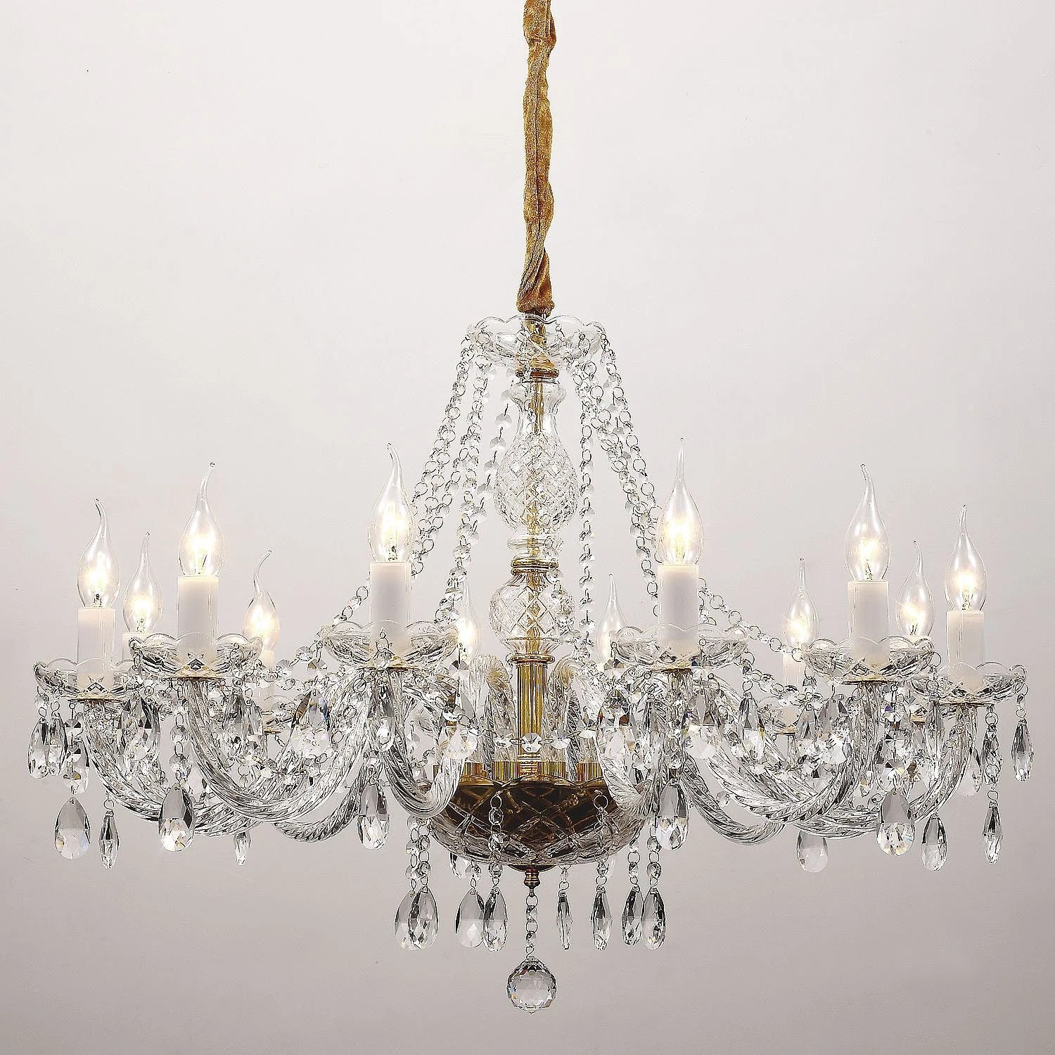 Подвесная хрустальная люстра Monreal Favourite 1735-12P