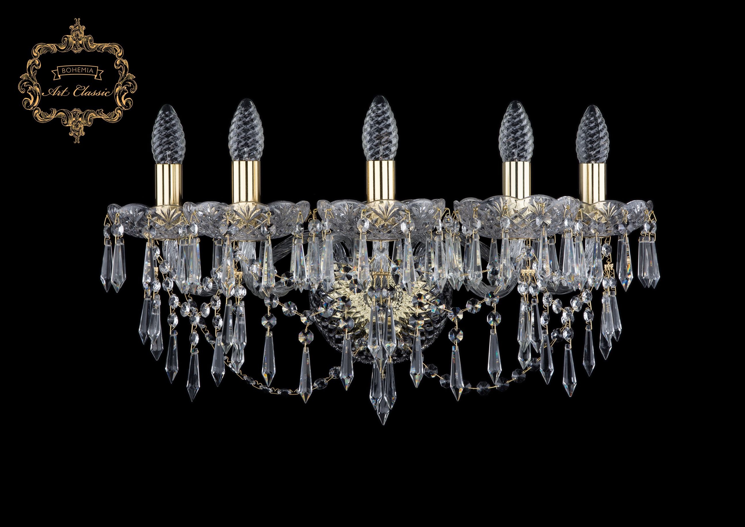 Настенное бра Art Classic 10.23.5.200.XL.Gd.Dr