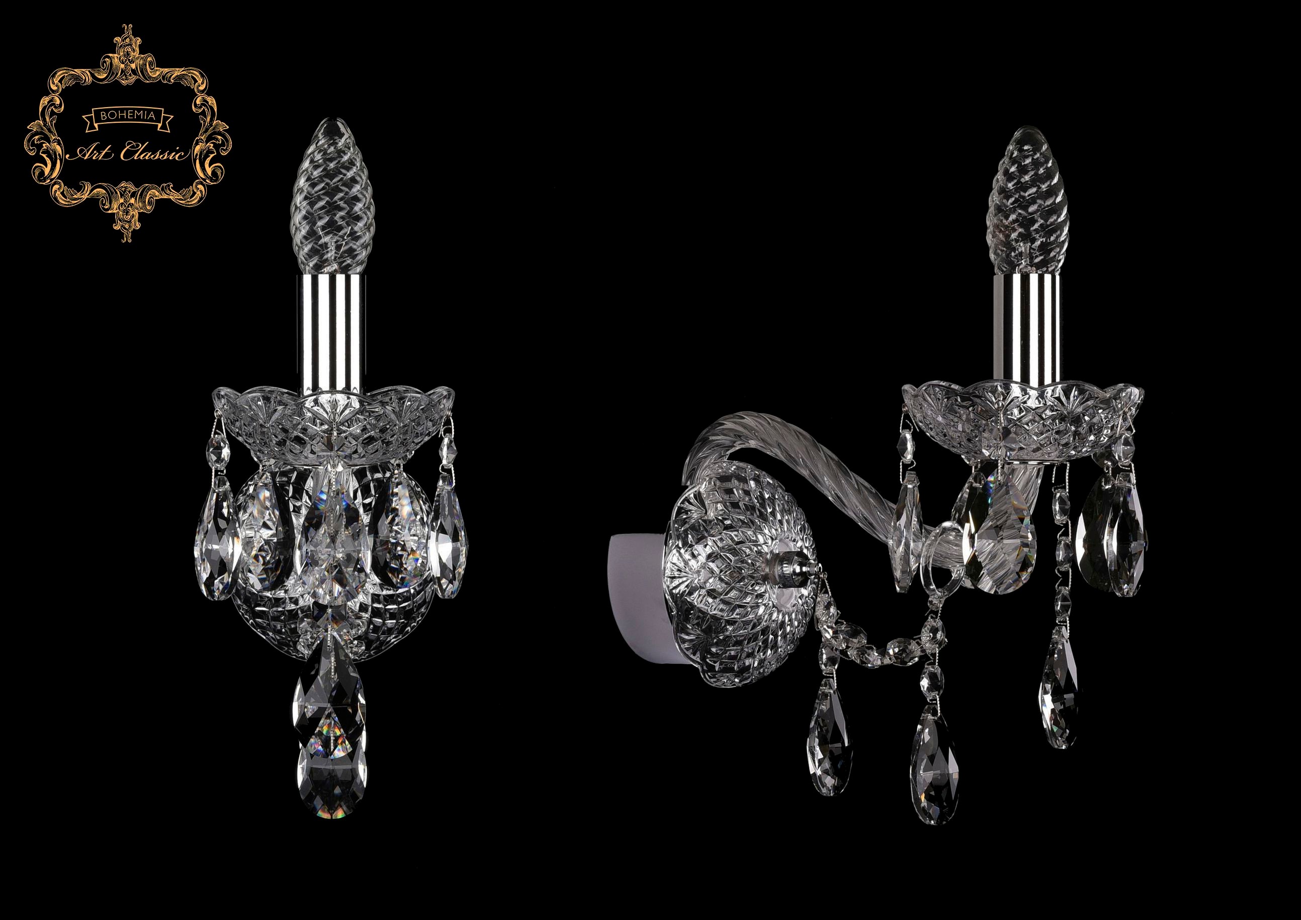 Настенное бра Art Classic 10.25.1.165.Cr.Sp