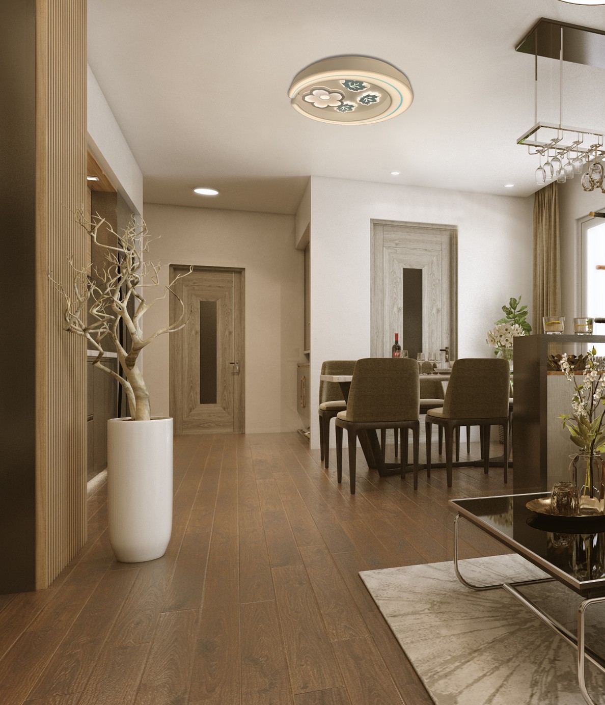 Потолочная светодиодная люстра LED Lamps Natali Kovaltseva LED LAMPS 5105