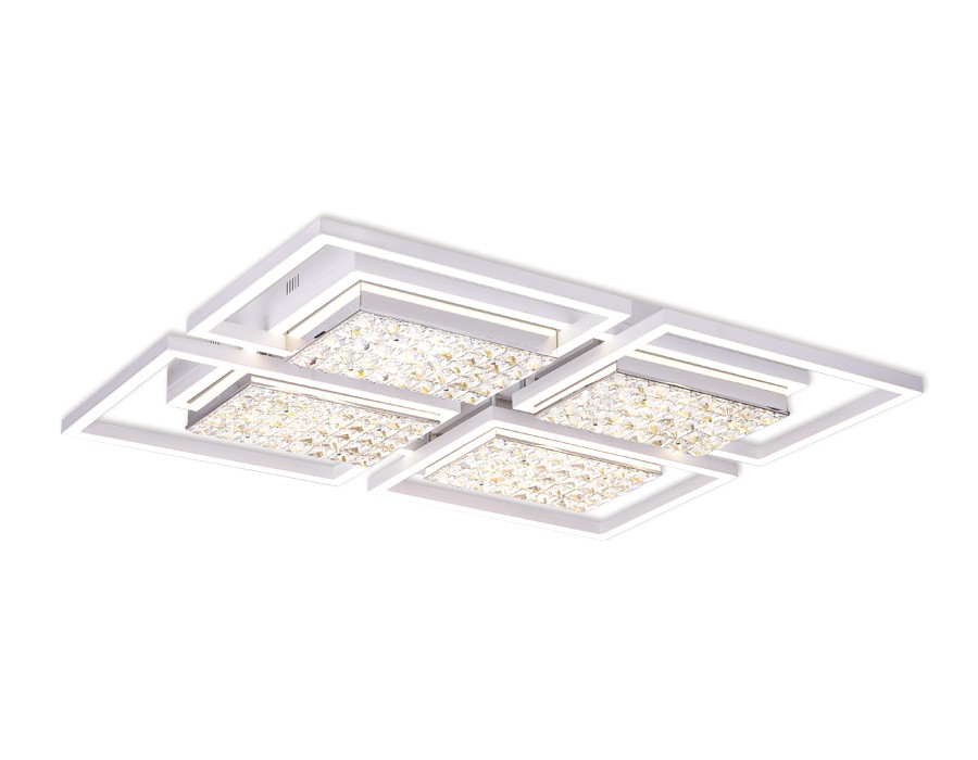 Потолочная люстра с пультом Crystal Acril Ambrella FA119