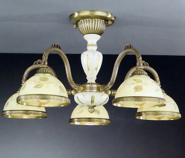 Потолочная люстра Reccagni Angelo 6828 PL 6828/5